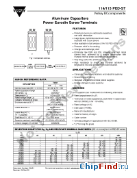 Datasheet B222211419153 manufacturer Vishay