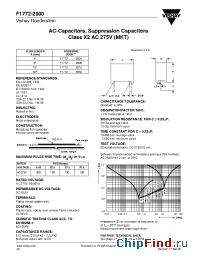 Datasheet F1772-415-20 manufacturer Vishay