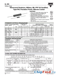 Datasheet G-3-80 301R 1% manufacturer Vishay