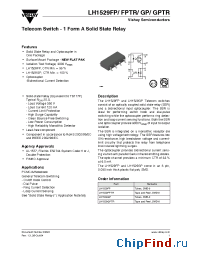 Datasheet LH1529GP manufacturer Vishay