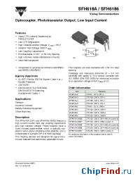 Datasheet SFH618A-3X006 manufacturer Vishay