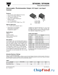 Datasheet SFH628A-2-X006 manufacturer Vishay