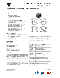 Datasheet SFH6700 manufacturer Vishay