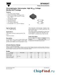 Datasheet SFH692AT manufacturer Vishay