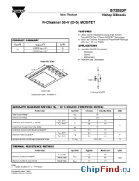 Datasheet SI7356DP manufacturer Vishay