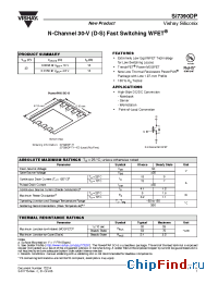 Datasheet SI7390DP manufacturer Vishay