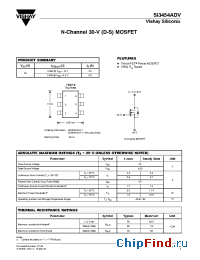 Datasheet SI7456DP-T1 manufacturer Vishay