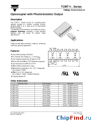 Datasheet TCMT1109 manufacturer Vishay
