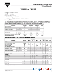 Datasheet TN0200T manufacturer Vishay