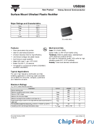 Datasheet USB260 manufacturer Vishay
