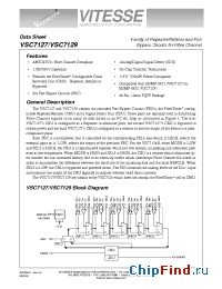 Datasheet VSC7127TQM manufacturer Vitesse