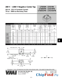 Datasheet LTI202FN manufacturer Voltage Multipliers