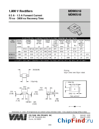 Datasheet MD90S18 manufacturer Voltage Multipliers