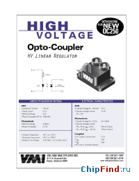 Datasheet OC250 manufacturer Voltage Multipliers