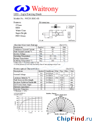 Datasheet W02301RSC-6S manufacturer Waitrony