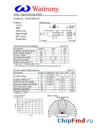 Datasheet W02403RSC-6S manufacturer Waitrony