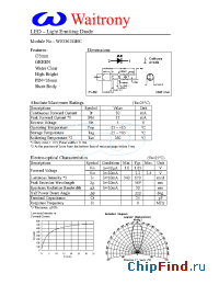 Datasheet W03362GHC manufacturer Waitrony