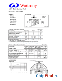 Datasheet W03362YHC manufacturer Waitrony