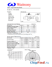 Datasheet W05168GSC manufacturer Waitrony