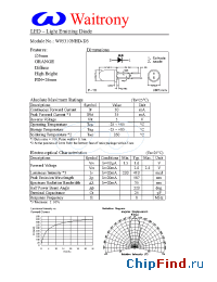 Datasheet W05310NHD-D3 manufacturer Waitrony