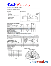 Datasheet W05310NSJ-A2 manufacturer Waitrony