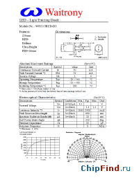 Datasheet W05310RUD-D3 manufacturer Waitrony