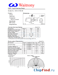 Datasheet W05310YHJ-DI manufacturer Waitrony