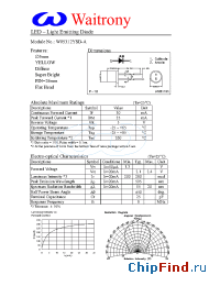 Datasheet W05312YSD-A manufacturer Waitrony