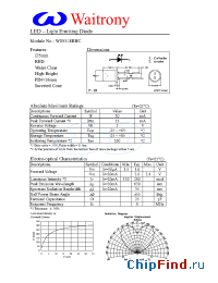 Datasheet W05318RHC manufacturer Waitrony