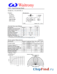 Datasheet W18302YSC-A manufacturer Waitrony