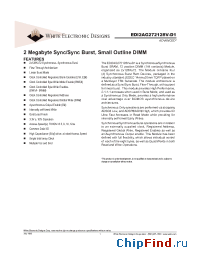 Datasheet EDI2AG272128V10D1 manufacturer WEDC