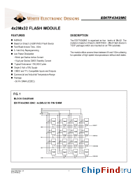 Datasheet EDI7F4342MC-80 manufacturer WEDC