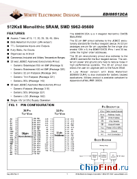 Datasheet EDI88512CA-T manufacturer WEDC