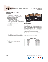 Datasheet W7NCF256H10IS3BG manufacturer WEDC