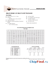 Datasheet W82MV-NSBI manufacturer WEDC