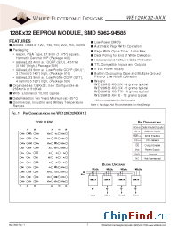 Datasheet WE128K32-150 manufacturer WEDC