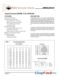 Datasheet WED8L24513V-10C manufacturer WEDC