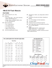 Datasheet WEDF1M32B-070HM5 manufacturer WEDC