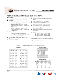 Datasheet WF128K32N-060H1Q5 manufacturer WEDC