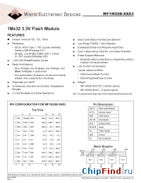 Datasheet WF1M32B-150HM3 manufacturer WEDC