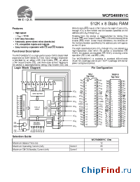 Datasheet WCFS4008V1C manufacturer Weida