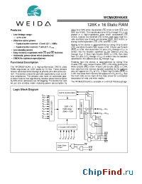 Datasheet WCMA2016U4X manufacturer Weida