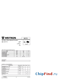 Datasheet BCP53 manufacturer Weitron