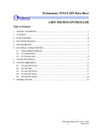 Datasheet W541L20X manufacturer Winbond