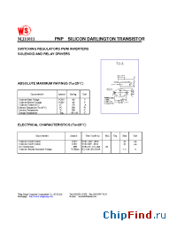 Datasheet MJ11011 manufacturer Wing Shing