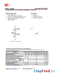 Datasheet RL205 manufacturer Wing Shing