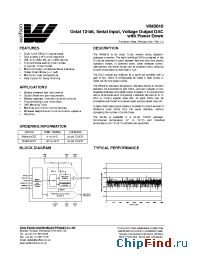 Datasheet WM2610CDT manufacturer Wolfson
