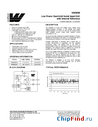 Datasheet WM2626CD manufacturer Wolfson