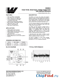 Datasheet WM2631CDT manufacturer Wolfson