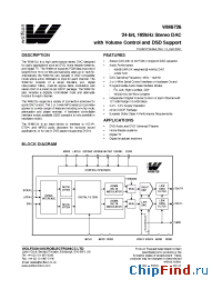 Datasheet WM8728 manufacturer Wolfson